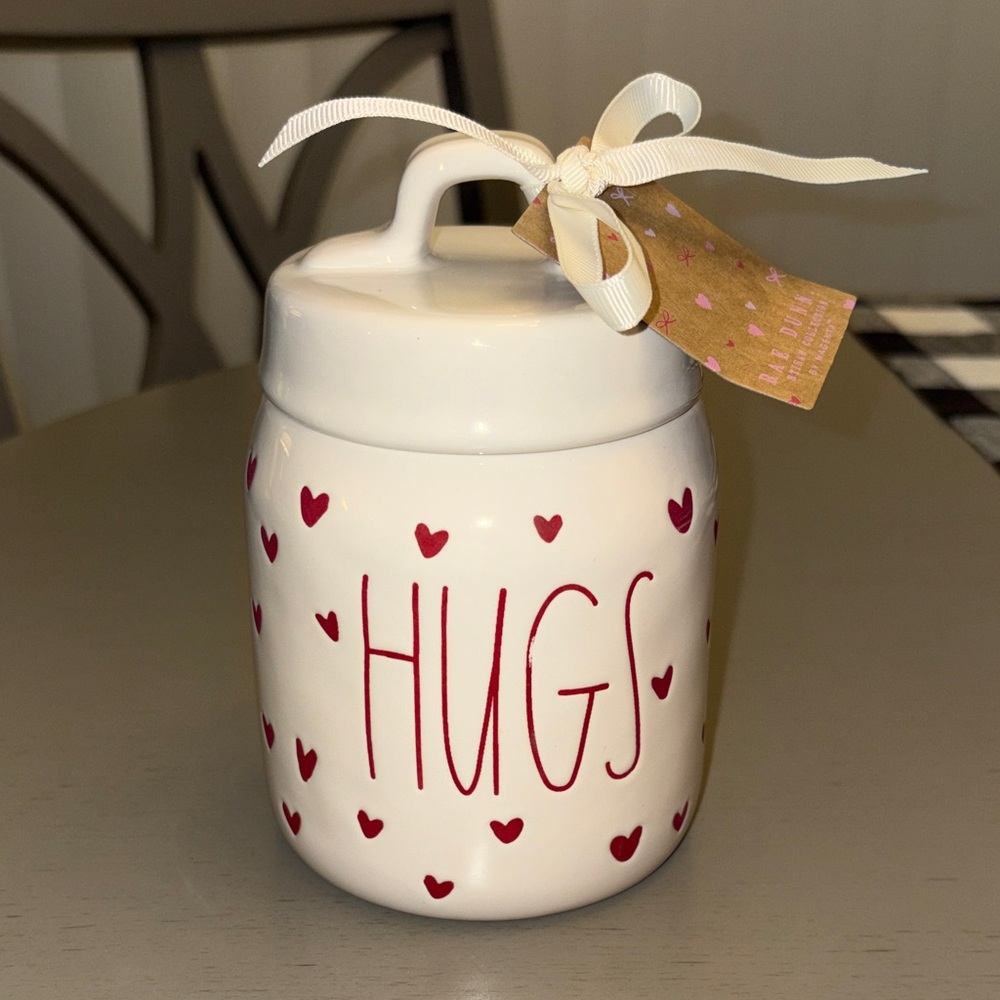Rae Dunn Mini Hugs Canister